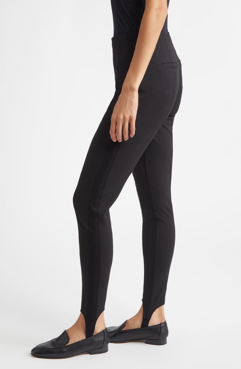 Derek Lam 10 Crosby Jessamine Stirrup Pants, Alternate, color, Black