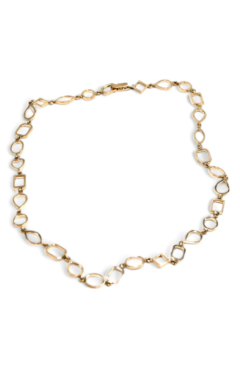 Leslie Paige Mixed Chain Necklace, Alternate, color, 14K Yellow Gold