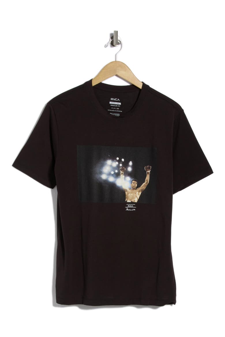 Ali Ali Champ Graphic T-Shirt, Main, color, BLACK