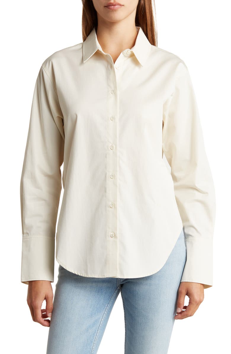 FRAME The Standard Cotton Shirt, Main, color, 