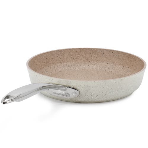 Korkmaz Granita 11 Inch Nonstick Tava And Frypan In Tan In Neutral