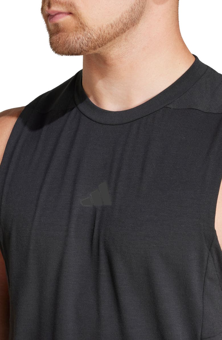 adidas D4T AEROREADY Training Tank, Alternate, color, Black