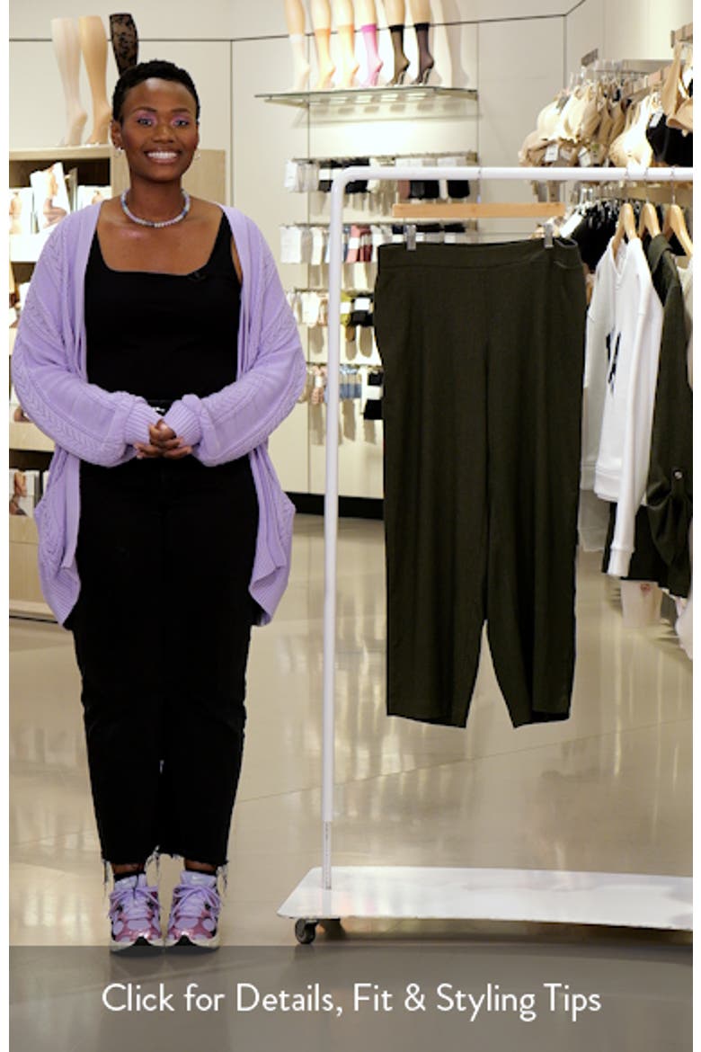 Knit Pull-On Wide Leg Pants video