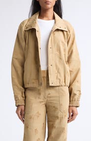 Veronica Beard Ainsworth Floral Jacquard Jacket