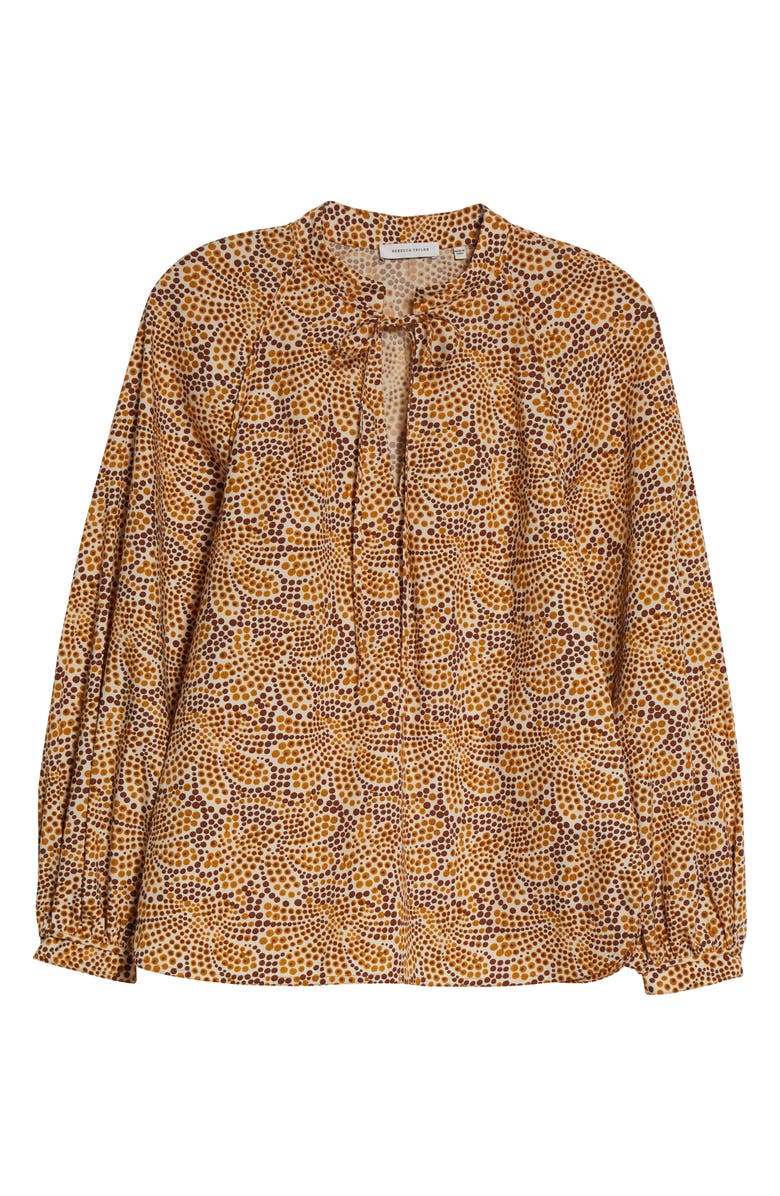 Rebecca Taylor Abstract Floral Blouse, Alternate, color,