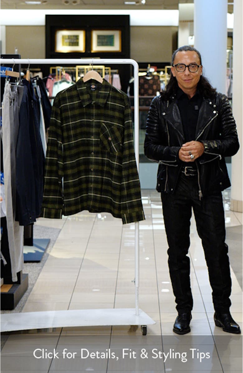 Forest Check Flannel Button-Up Shirt, sales video thumbnail