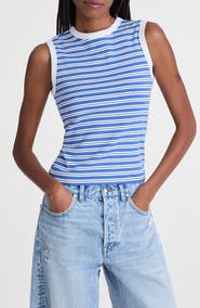 Madewell The '90s Compact Cotton Shell Tank