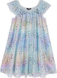 Zunie Kids' Float Foil Dress