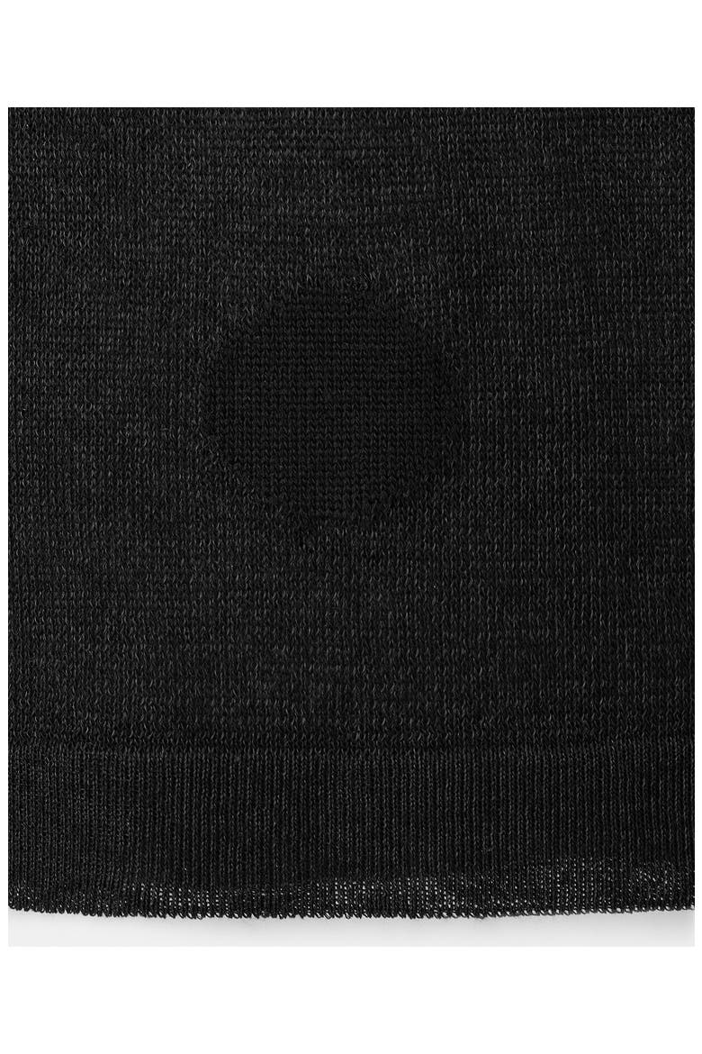 Dot Sweater, Alternate, color, BLACK