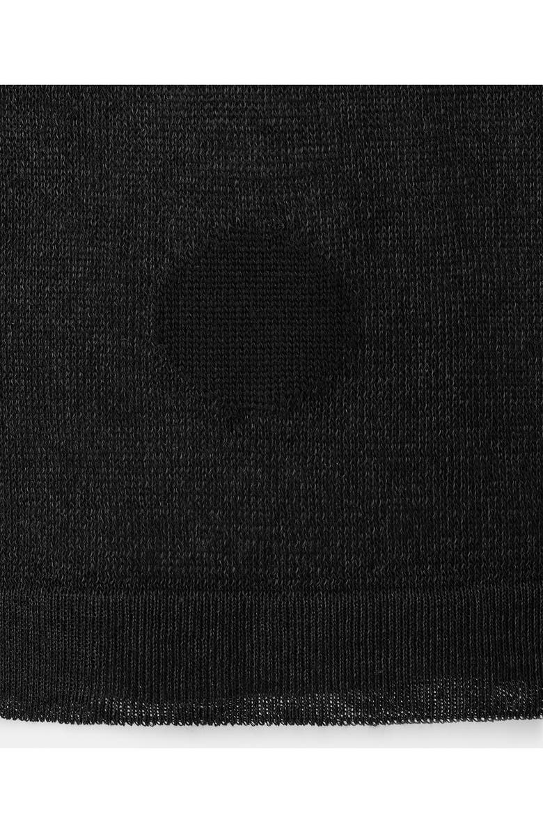 MANGO Dot Sweater, Alternate, color, Black