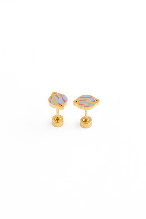 Planet Stud Earrings