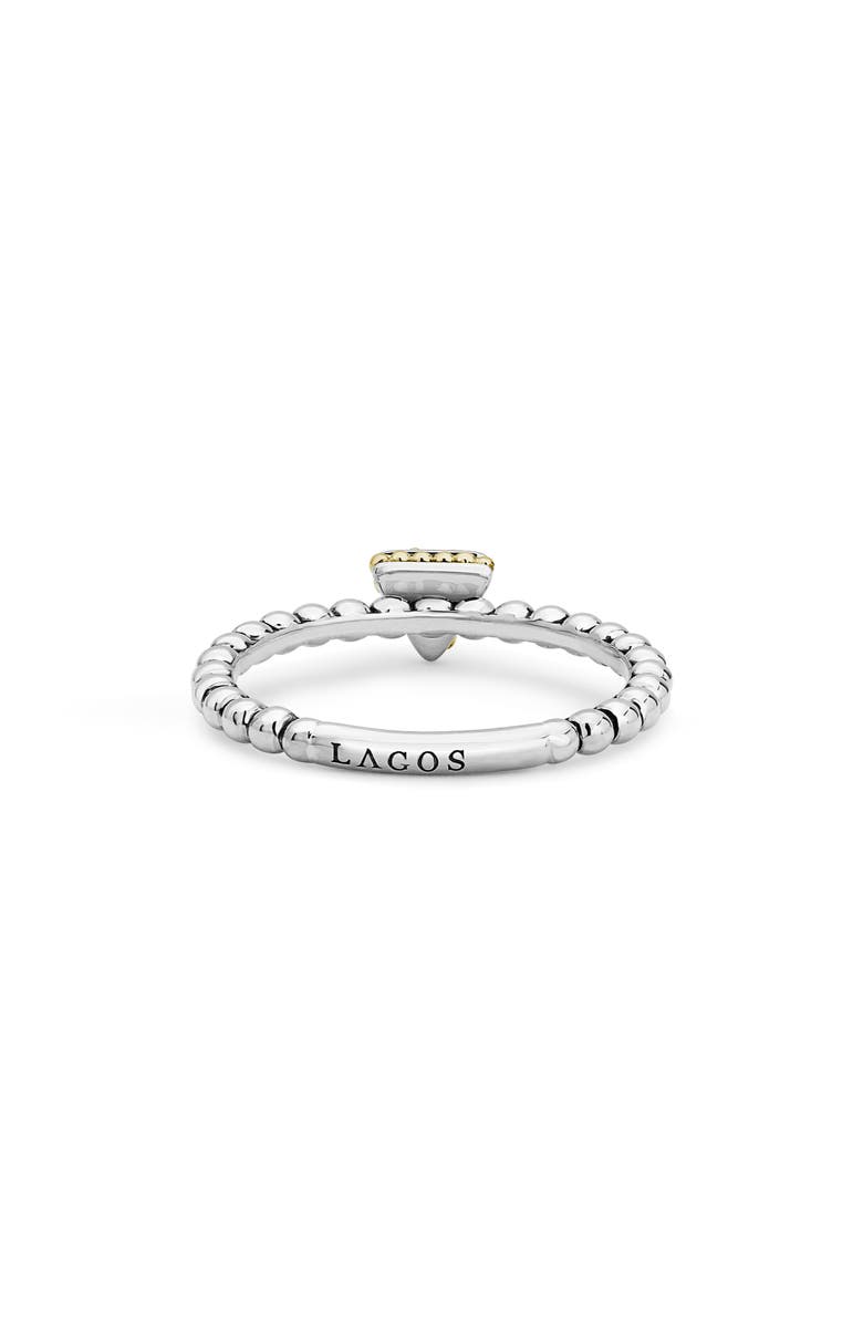 LAGOS KSL Diamond Pyramid Stacking Ring, Alternate, color,