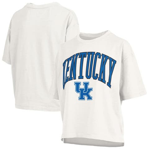 Women's Pressbox  White Kentucky Wildcats Nelson T-Shirt