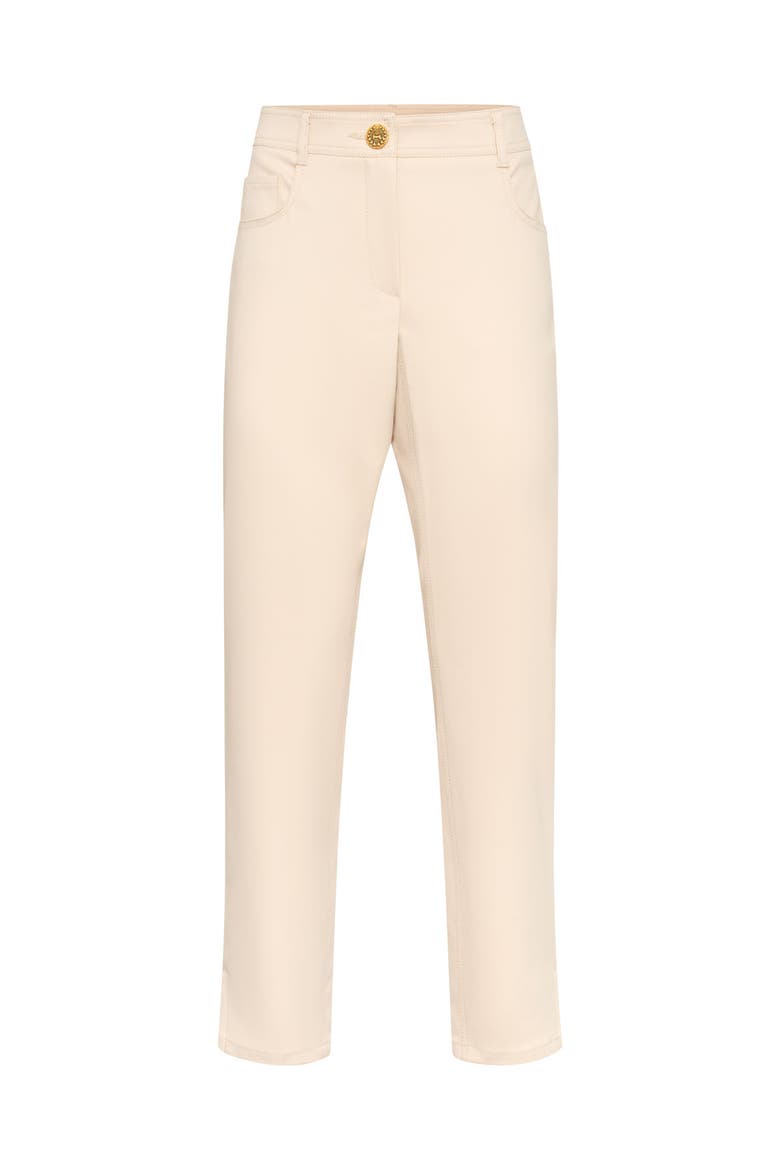 Cotton Stretch Jeans, Main, color, Sand