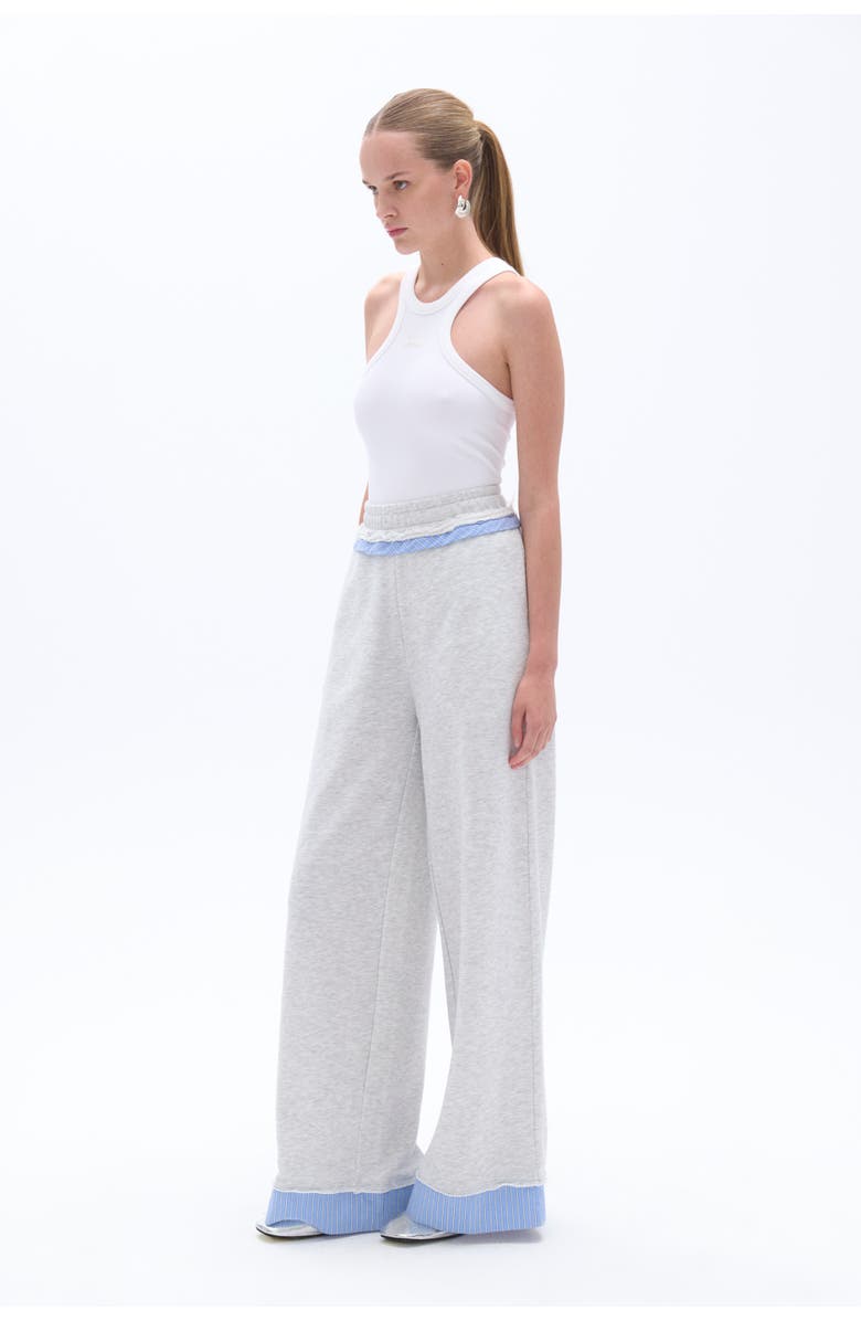 Nocturne Mid Rise Pants with Garni Details, Alternate, color,