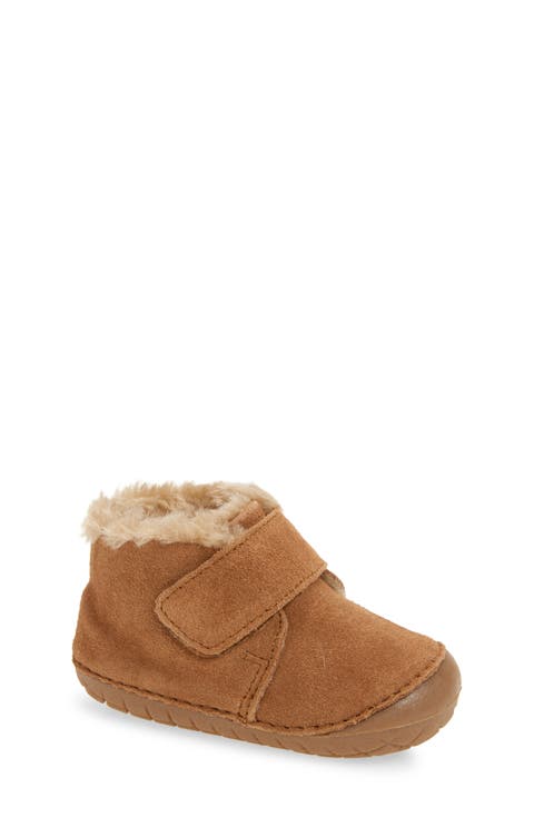 Shloofy Faux Shearling Boot (Baby & Walker)