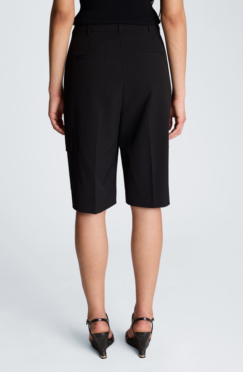 Kenneth Cole Cargo Pocket Walking Shorts, Alternate, color, Black