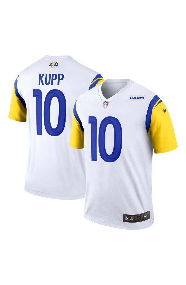 Nike Men's Nike Cooper Kupp White Los Angeles Rams Alternate Legend Player Performance Top, Alternate, color, 