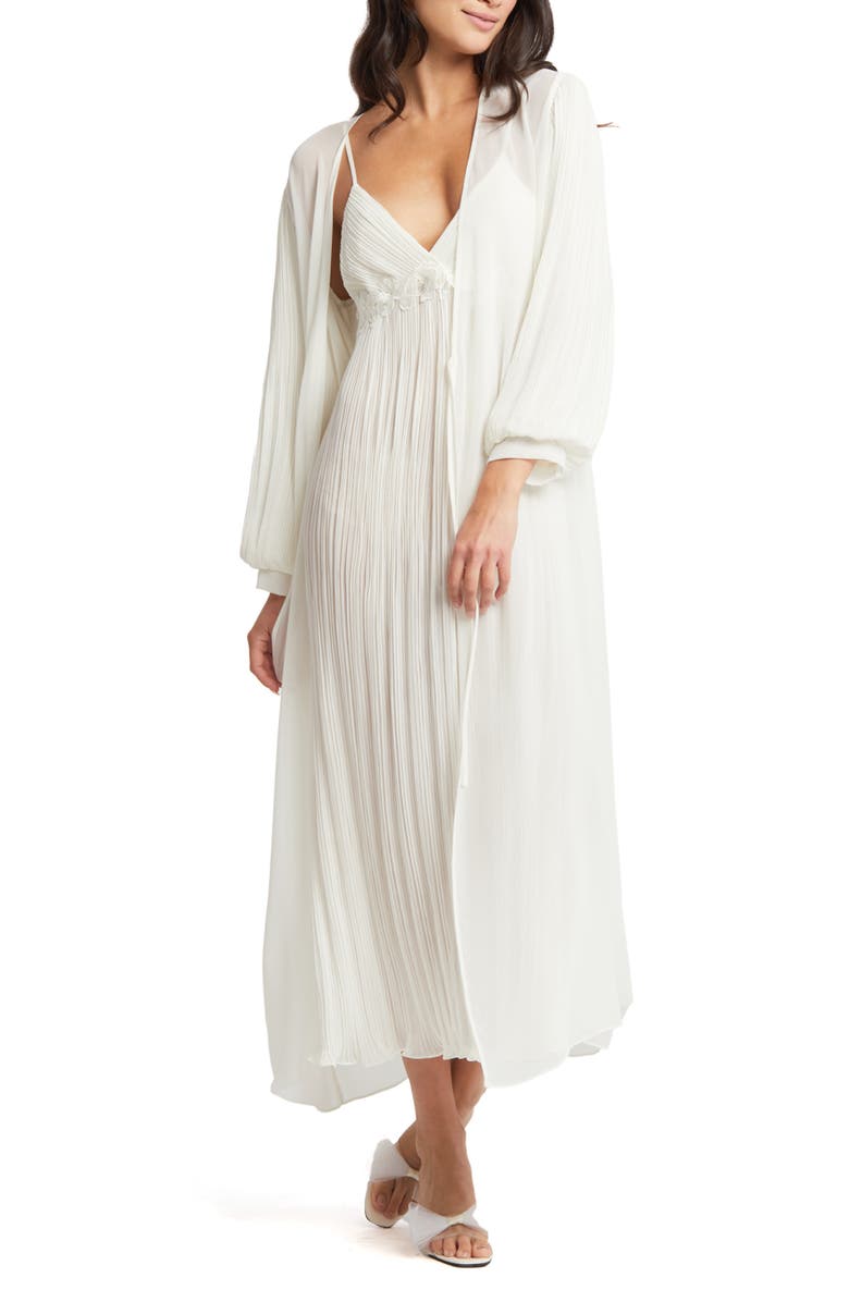 Rya Collection True Love Nightgown, Alternate, color, Ivory