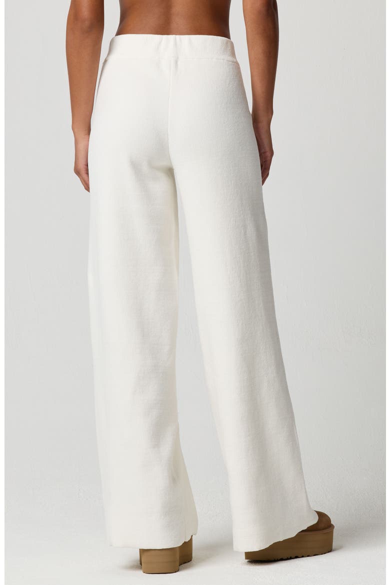 Chenille Wide Leg Pants, Alternate, color, JET STREAM