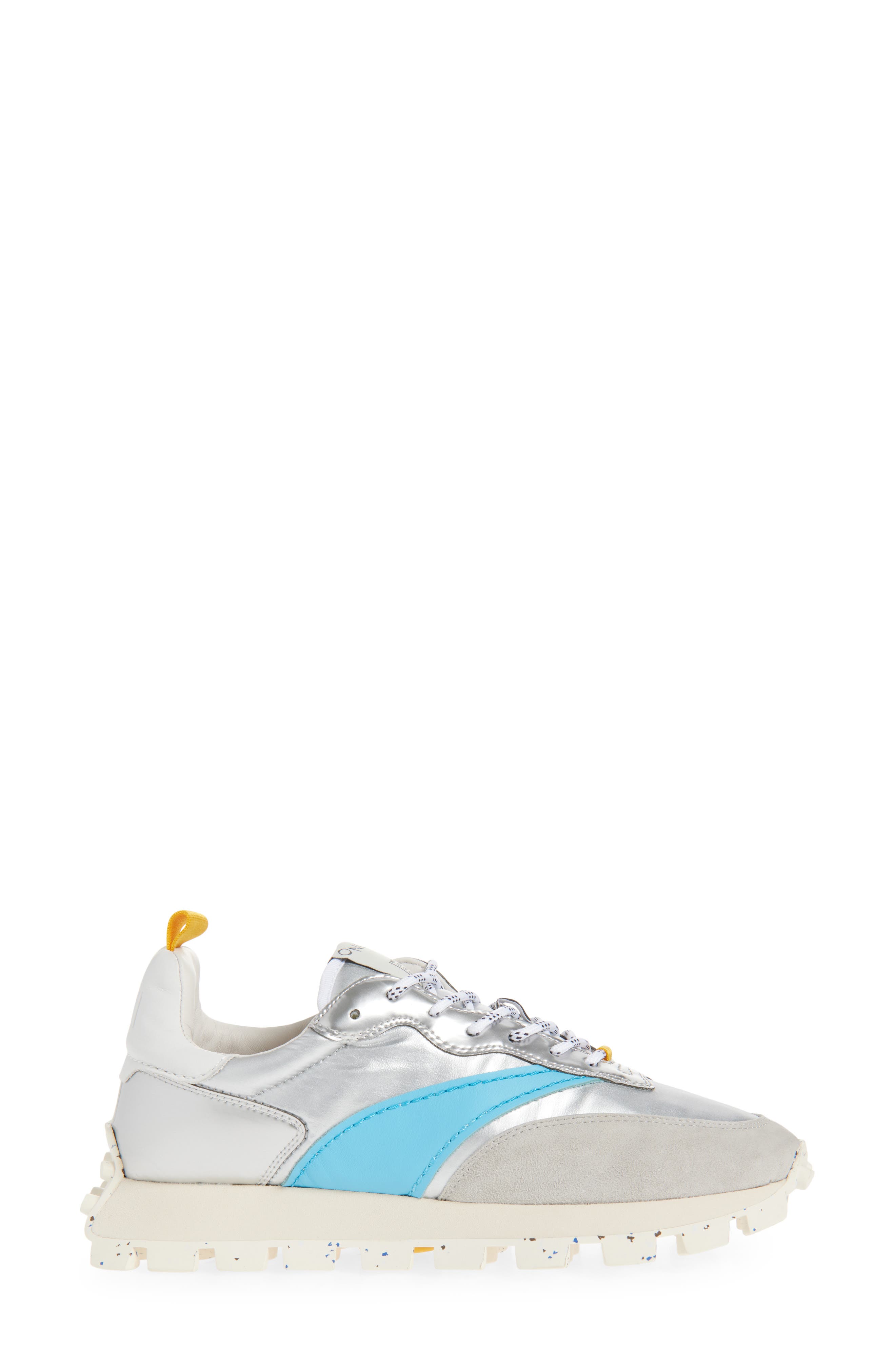 Osaka Lug Sole Sneaker, Alternate, color, SILVER FLASH