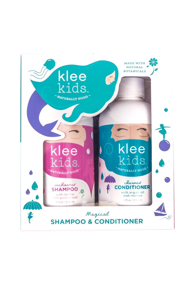 Kids' Shampoo and Conditioner Set, Alternate, color, White