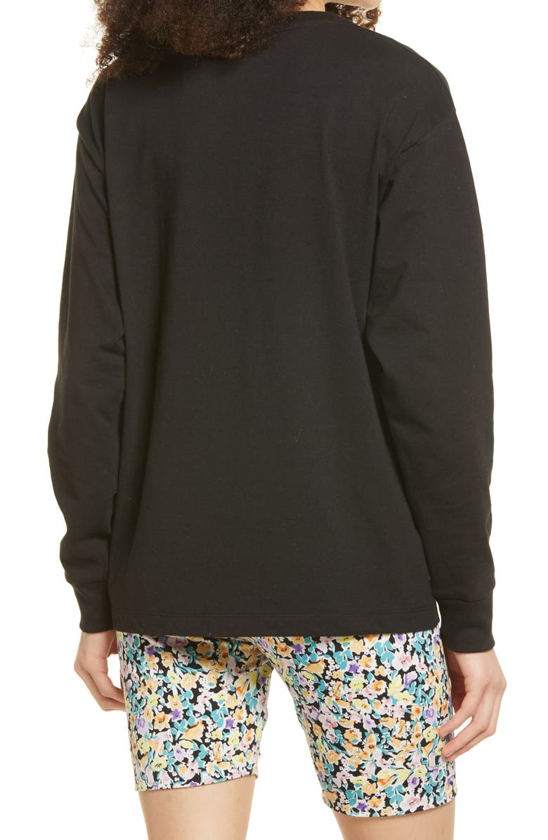 BP. Women's The Time Is Now Graphic Long Sleeve Tee, Alternate, color,