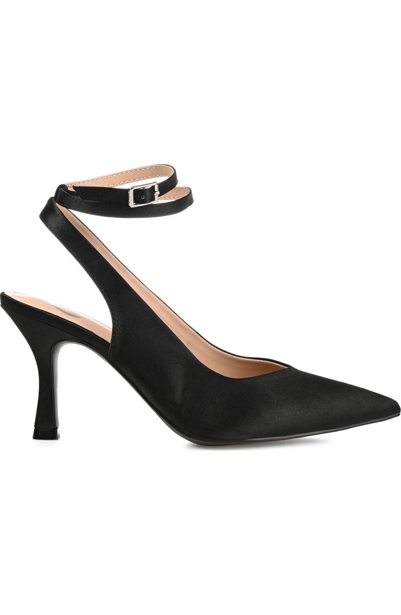 Journee Collection Marcella Ankle Strap Pump - Wide Width, Alternate, color,