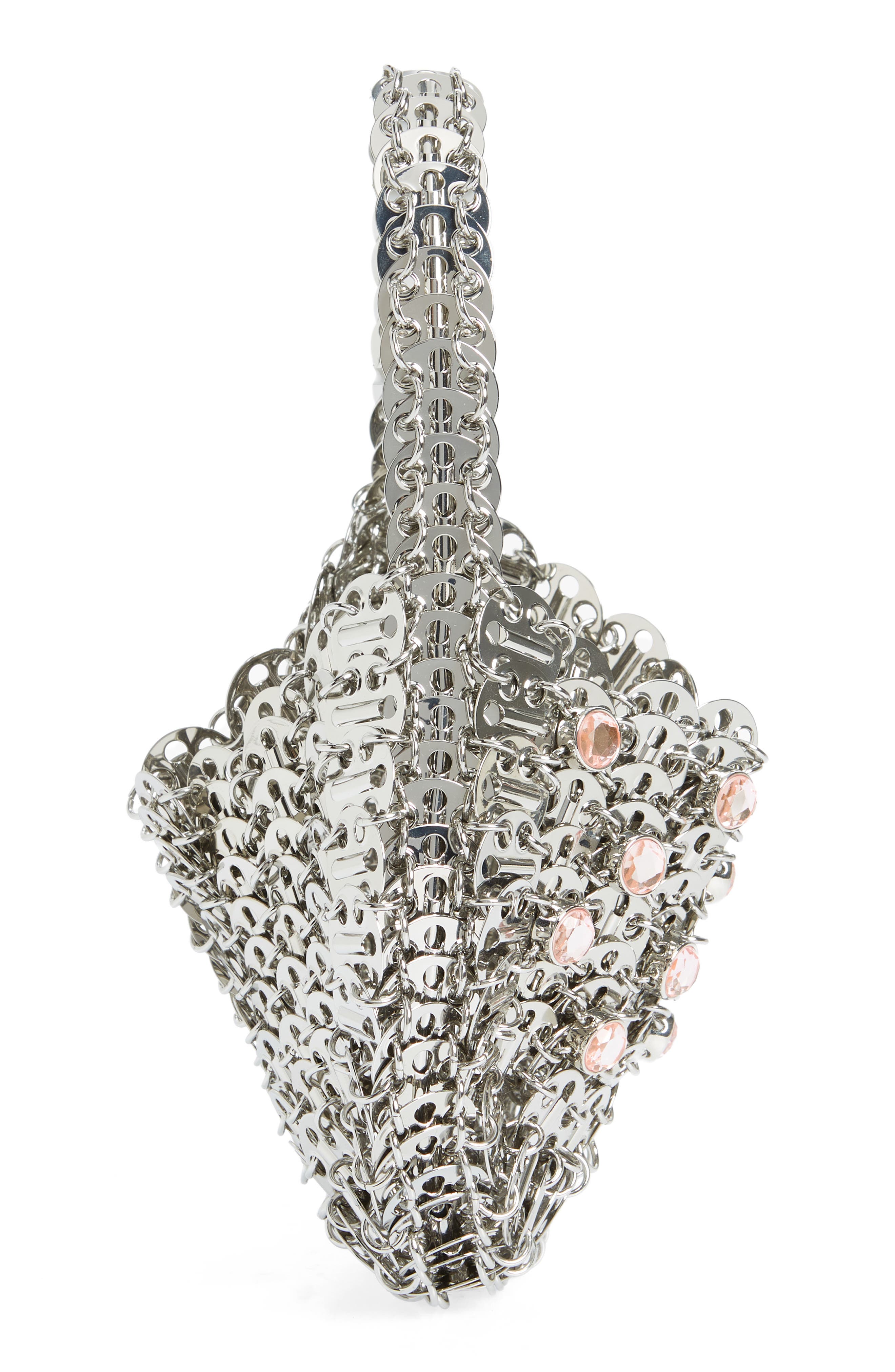 Rabanne 1969 Small Moon Shoulder Bag, Alternate, color, 