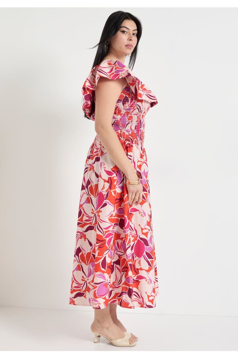 Smocked Bubble Dress, Alternate, color, THE BLOOMS