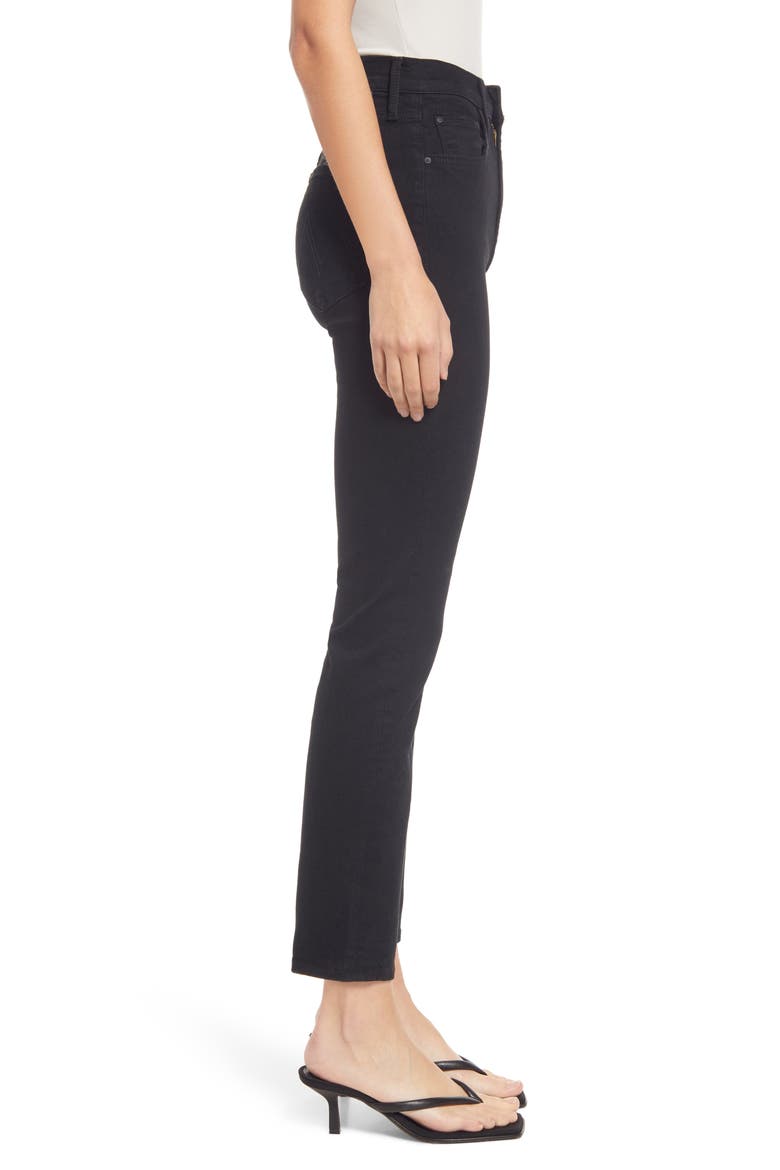 High Waist Rider Ankle Jeans, Alternate, color, NOT GUILTY