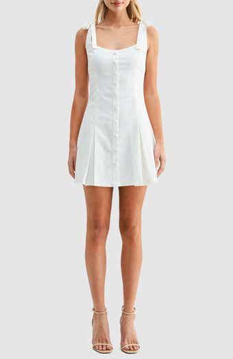 Pleated Minidress
