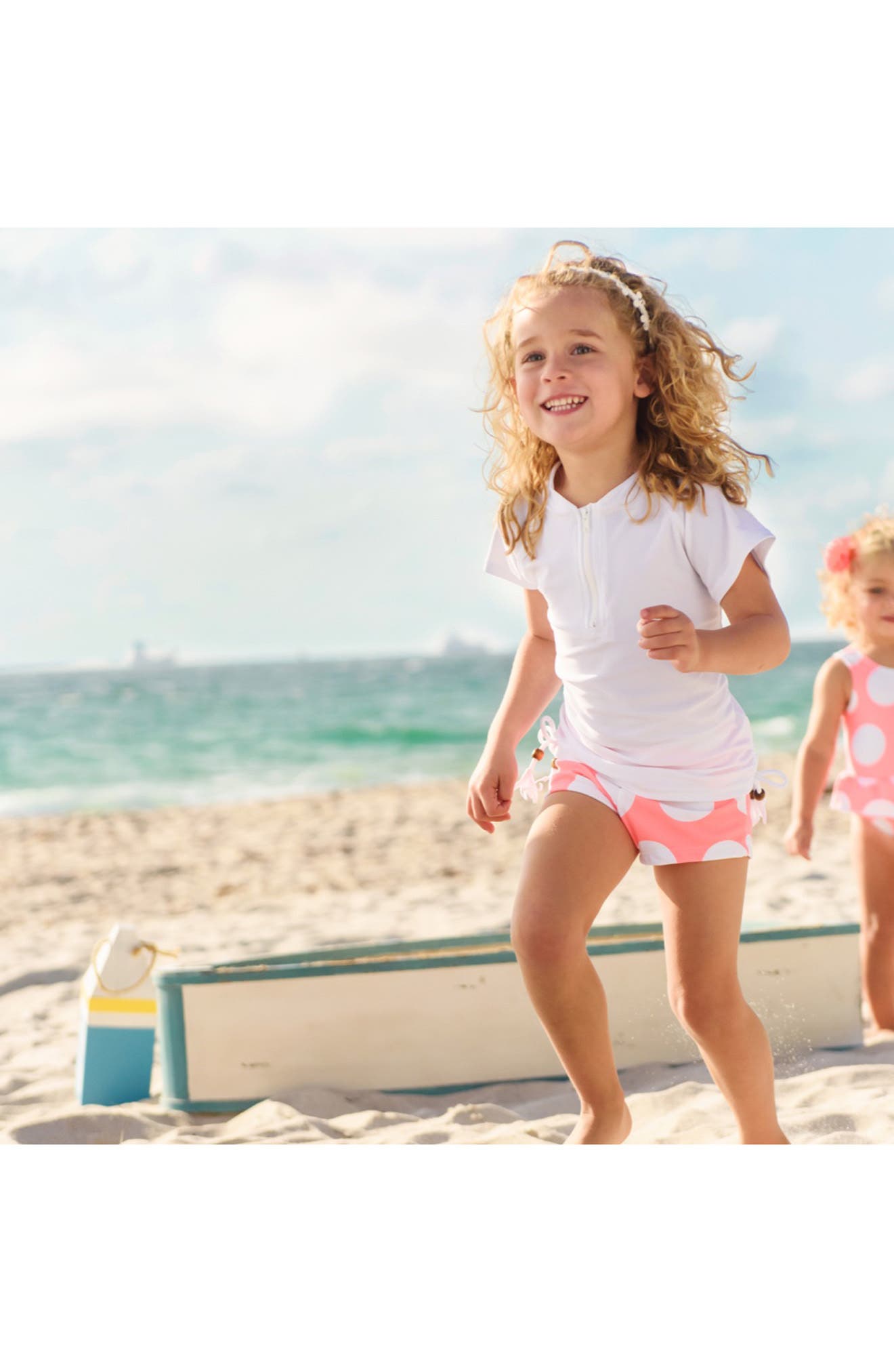 Snapper Rock Kids' Half-Zip Short Sleeve Rash Guard | Nordstromrack