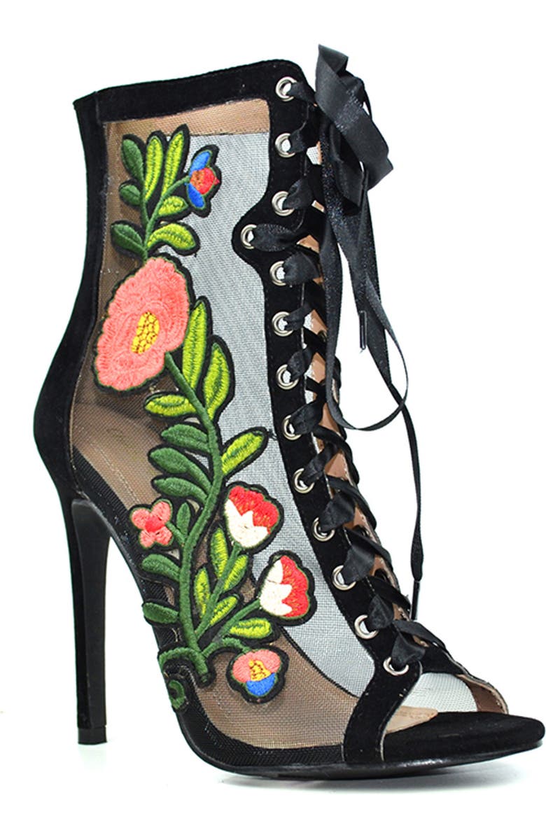 CHASE AND CHLOE Rhode Lace-Up Boot, Main, color,