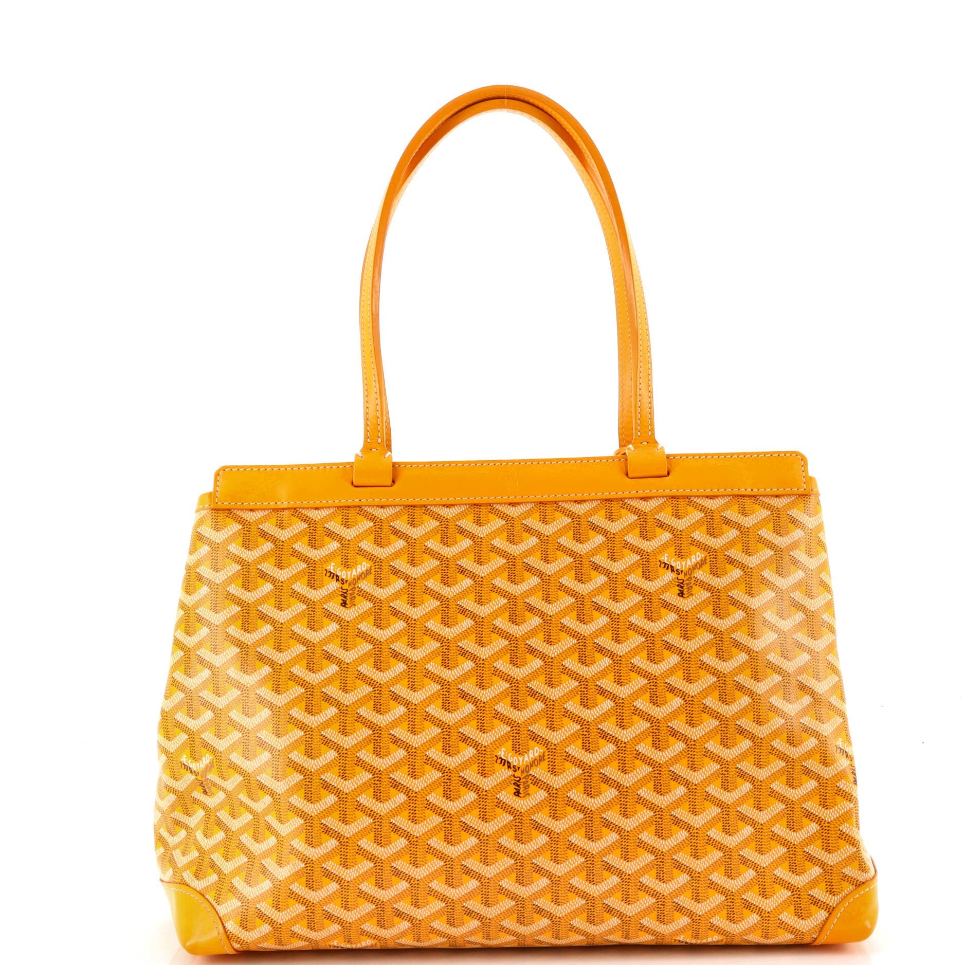 Bellechasse Bag Coated Canvas PM, Alternate, color, Yellow