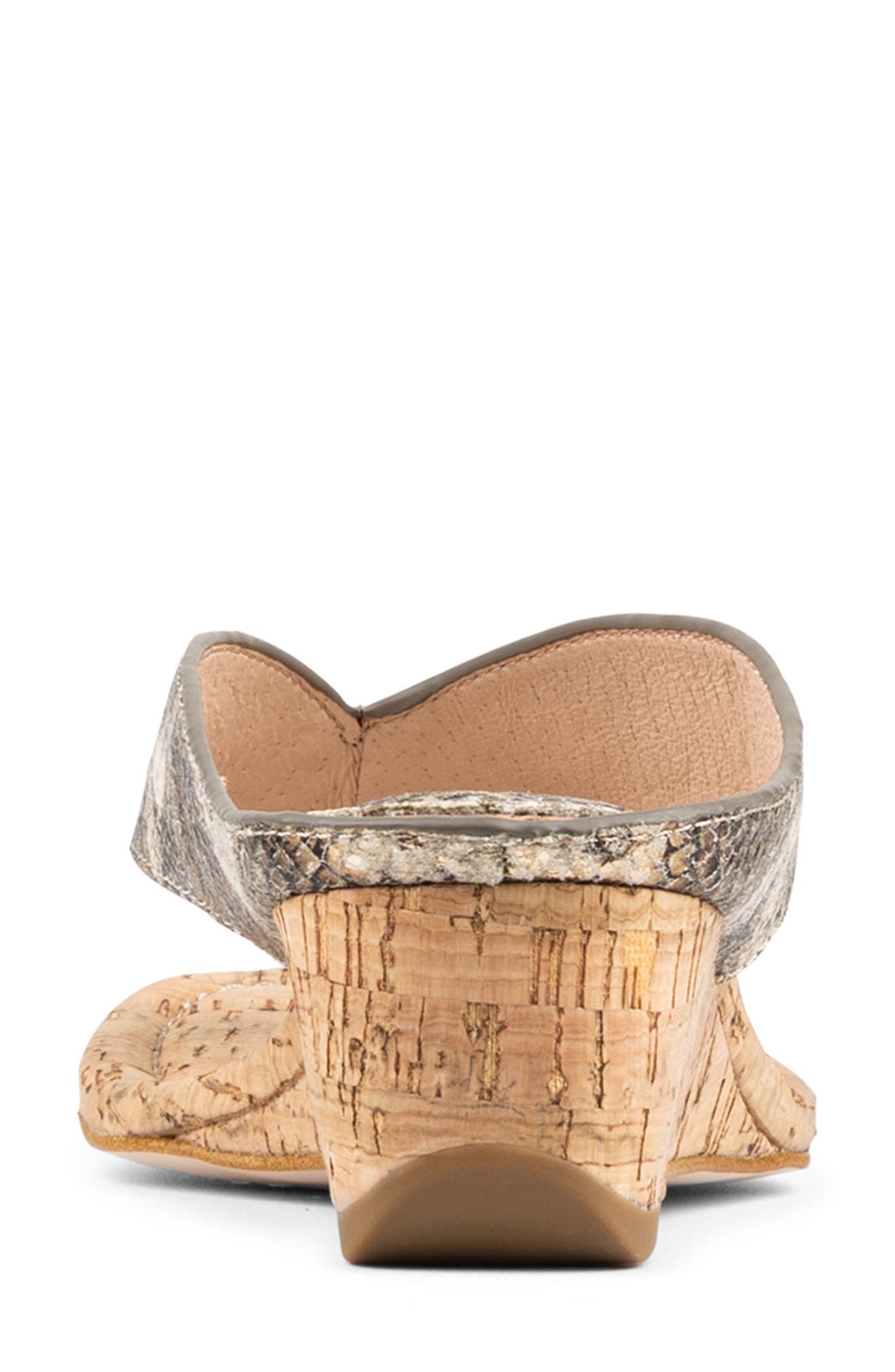Donald Pliner Wedge Flip Flop, Alternate, color, Platino
