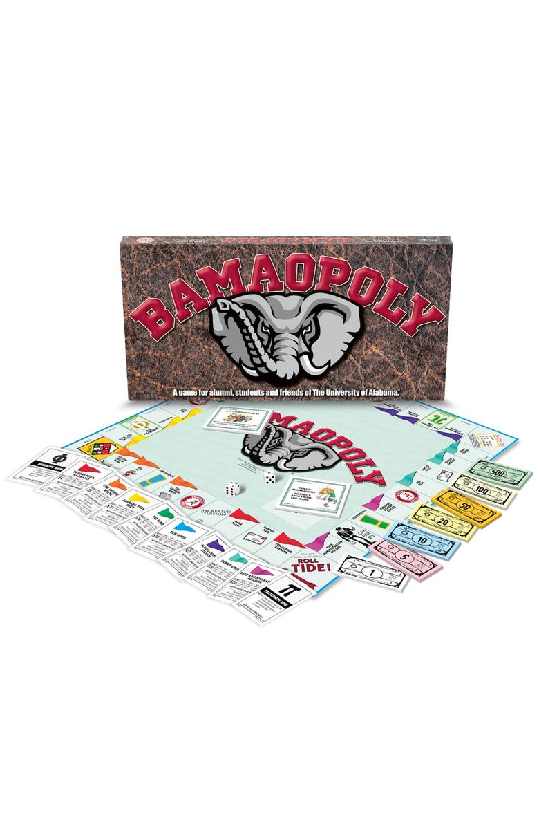 Late for the Sky University Of Alabama Bamaopoly Monopoly Board Game, Alternate, color,