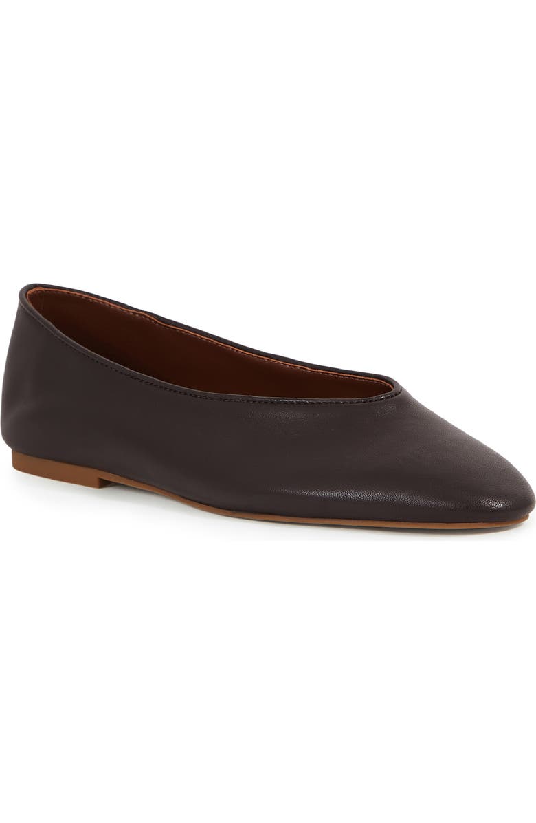 Reiss Amelia Flat, Main, color, Chocolate