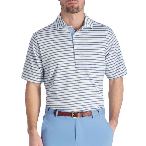 Daniel Stripe Mens Golf Polo