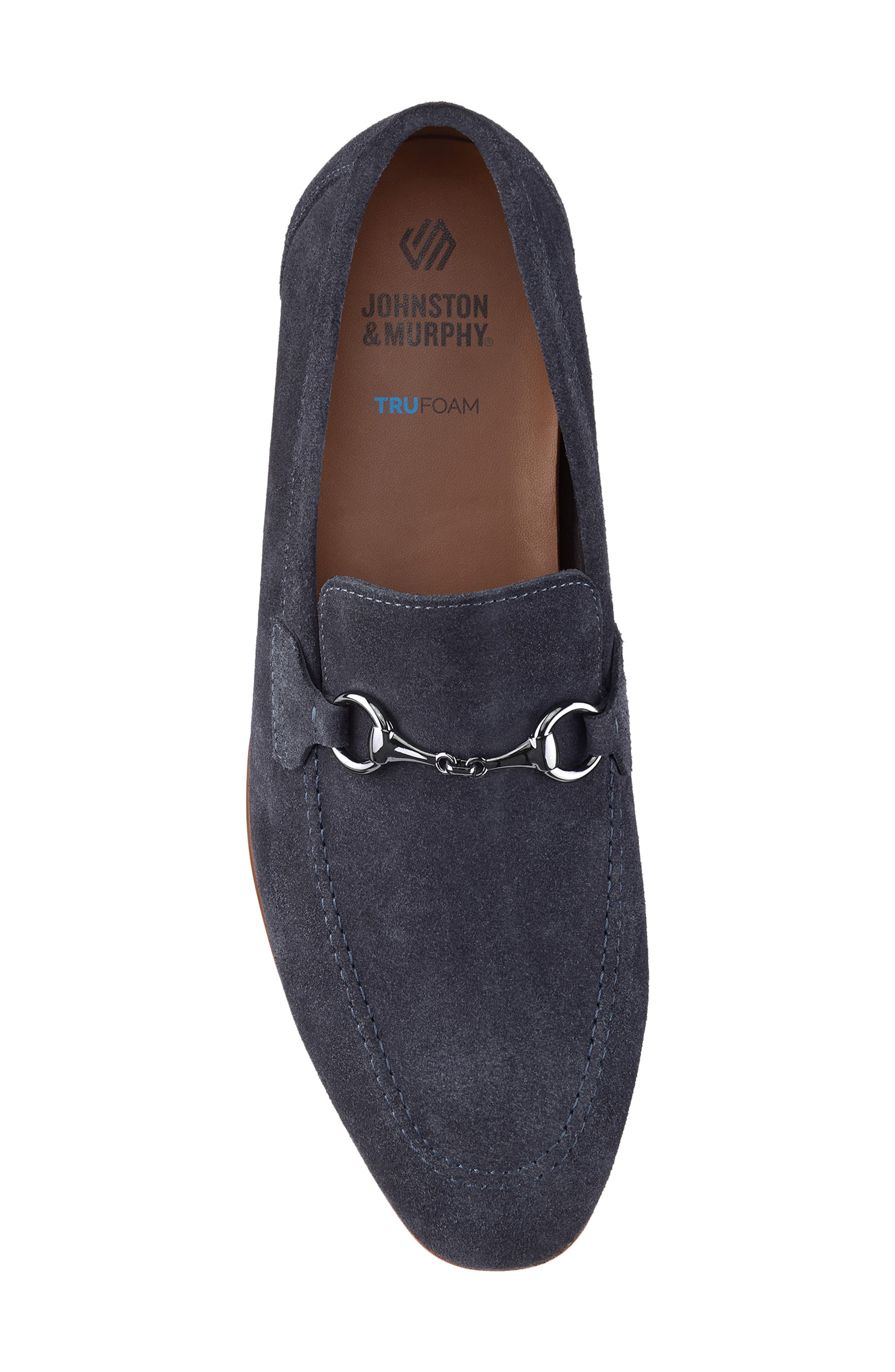 Higgins Bit Loafer, Alternate, color, NAVY SUEDE