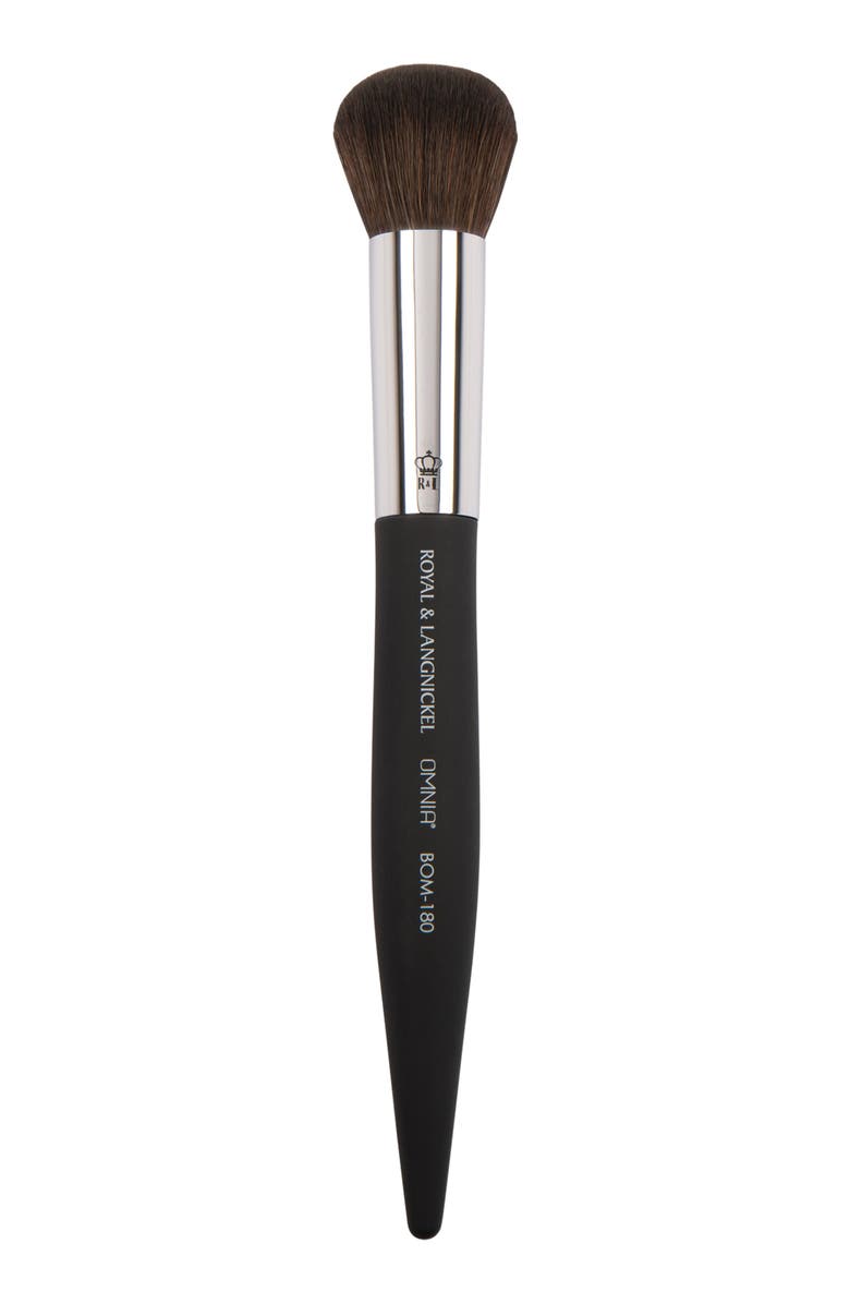 OMNIA Brush Pro Large Dome Makeup Brush, Main, color, Black