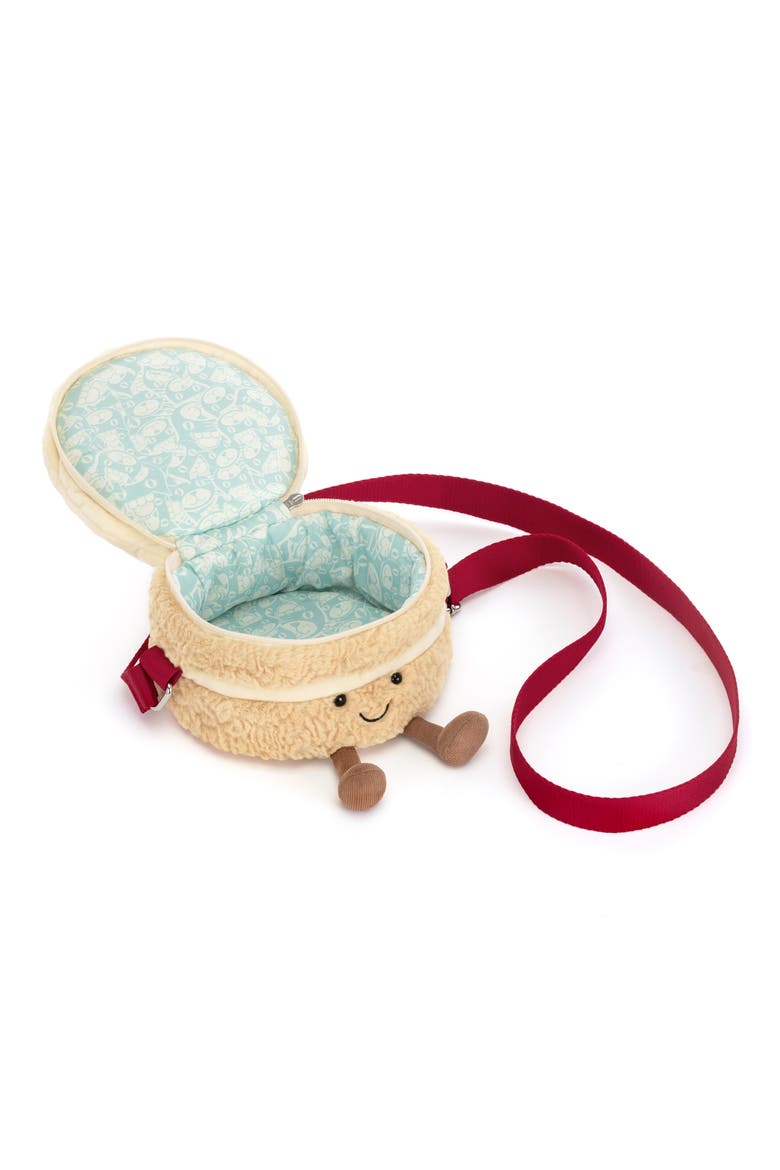 Kids' Amuseables Birthday Cake Plush Shoulder Bag, Alternate, color, BEIGE