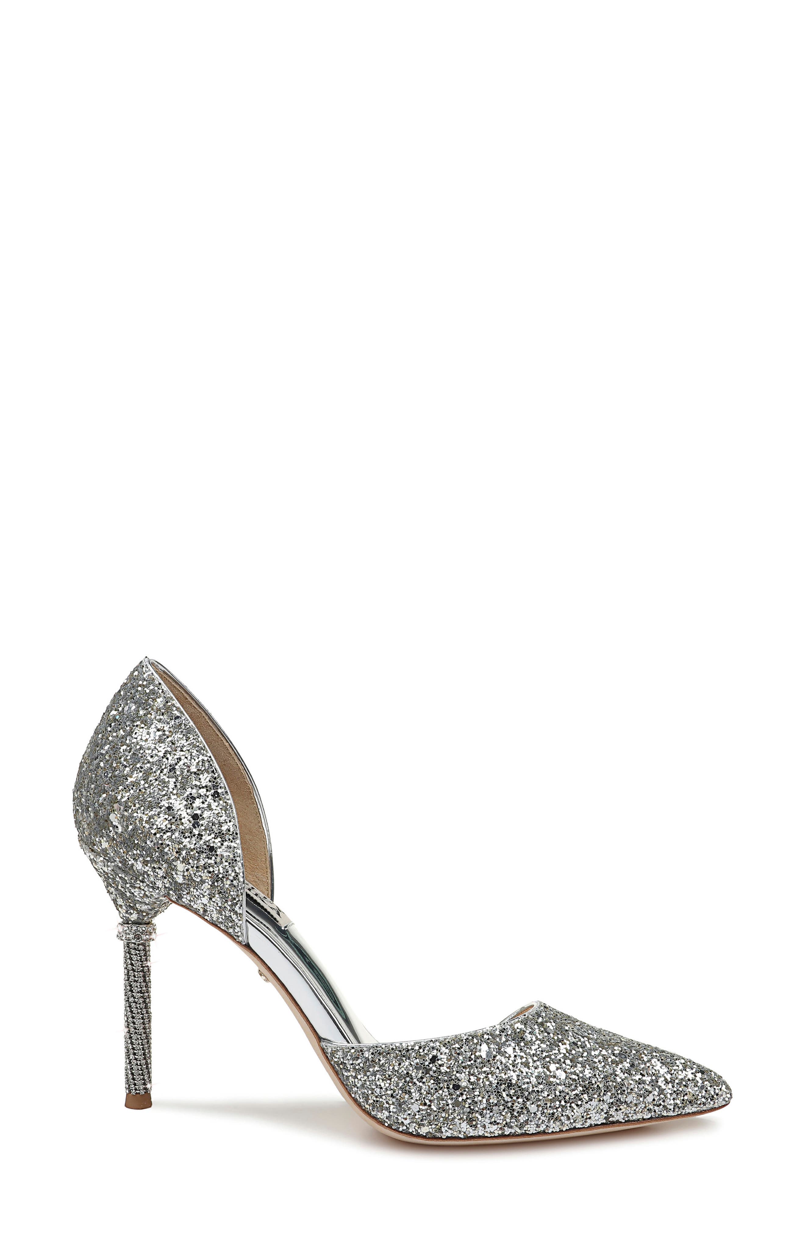 Badgley Mischka Collection Ozara d'Orsay Pointed Toe Pump, Alternate, color, 