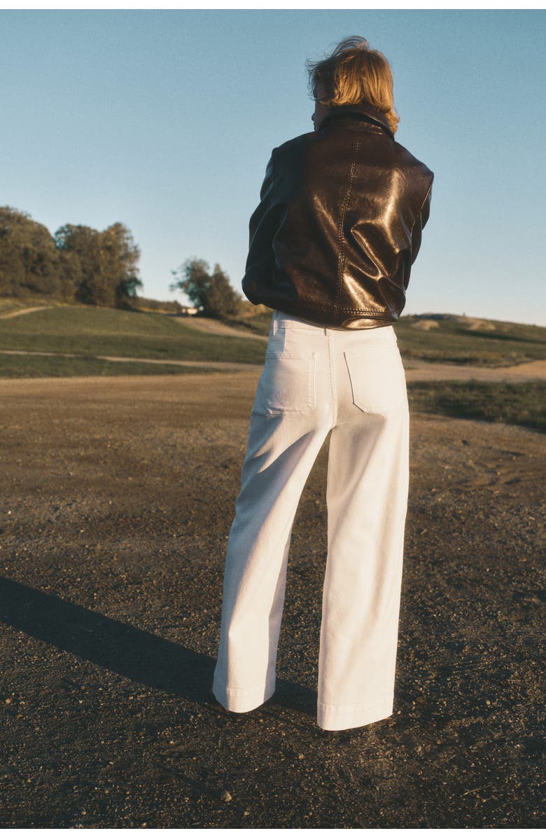 H&M Wide High Jeans, Alternate, color, 