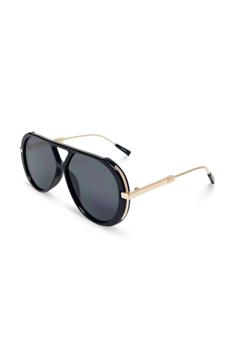 The Cove Sunglasses, Alternate, color, Black