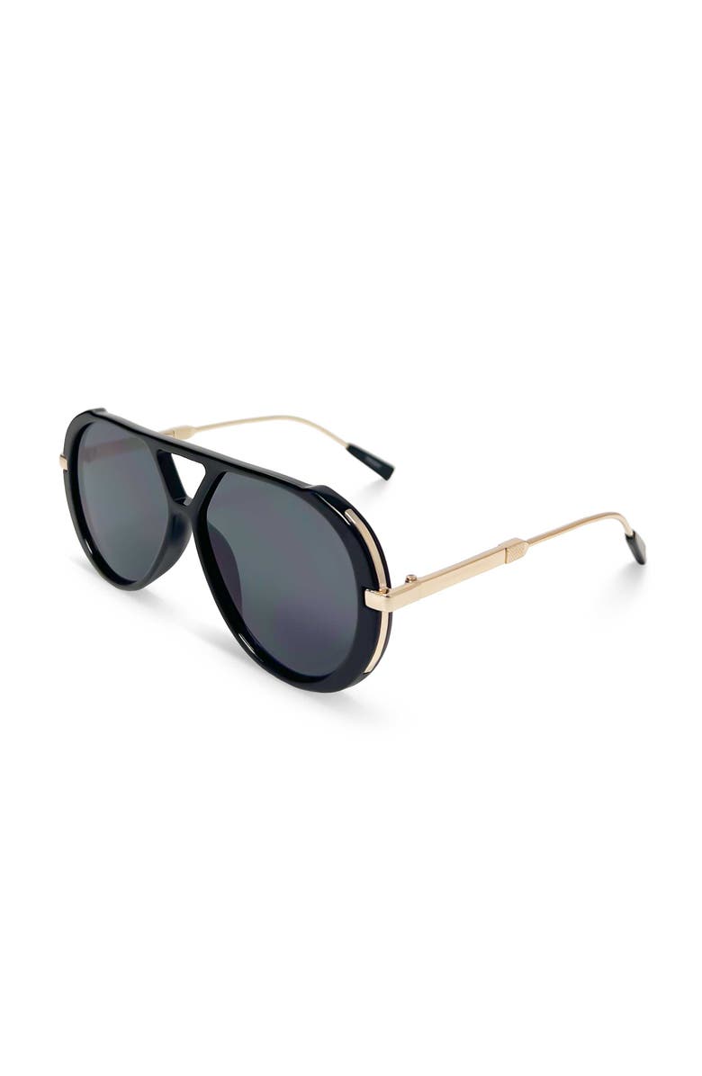 Youzey The Cove Sunglasses, Alternate, color, Black
