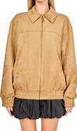 Endless Rose Faux Suede Work Jacket