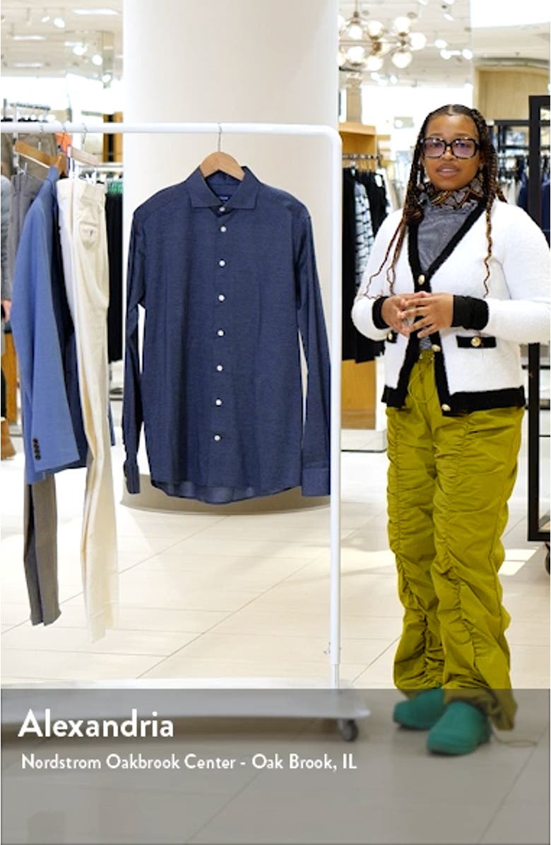 Contemporary Fit Stripe Dress Shirt, sales video thumbnail