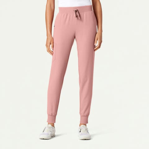 Silex Women's 6-Pocket Slim Mid-Rise Scrub Jogger