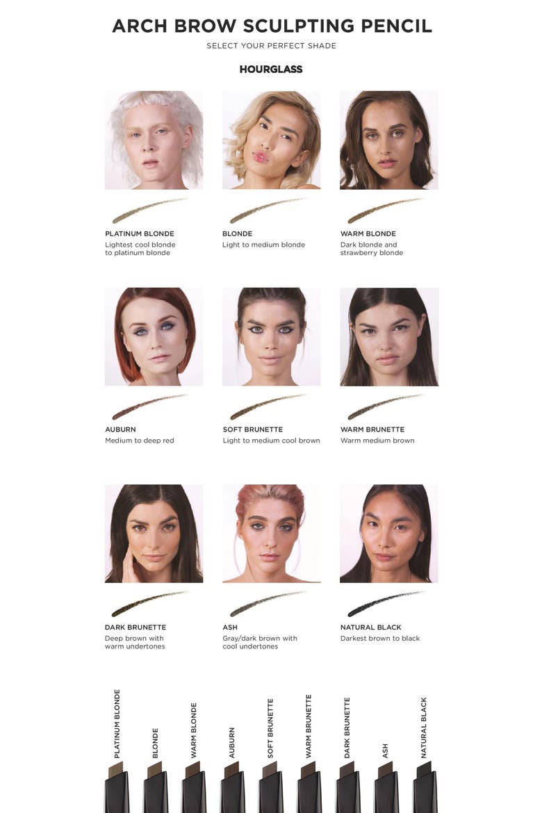 Arch Brow Sculpting Pencil, Alternate, color, WARM BRUNETTE